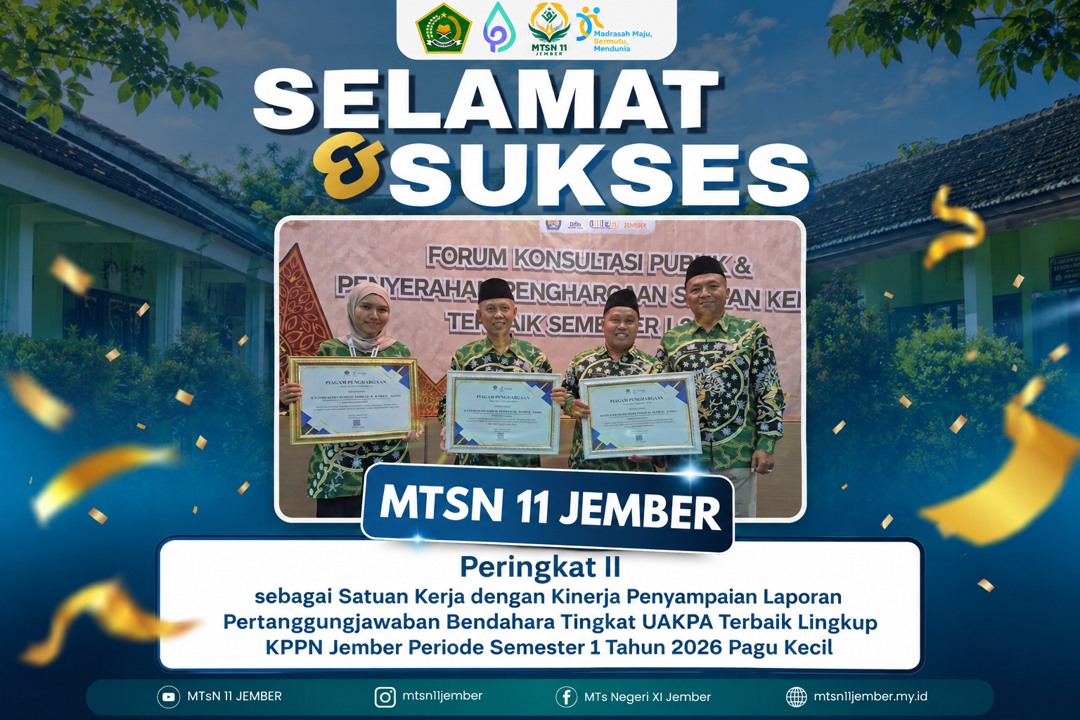 Berita utama MTsN 11 Jember
