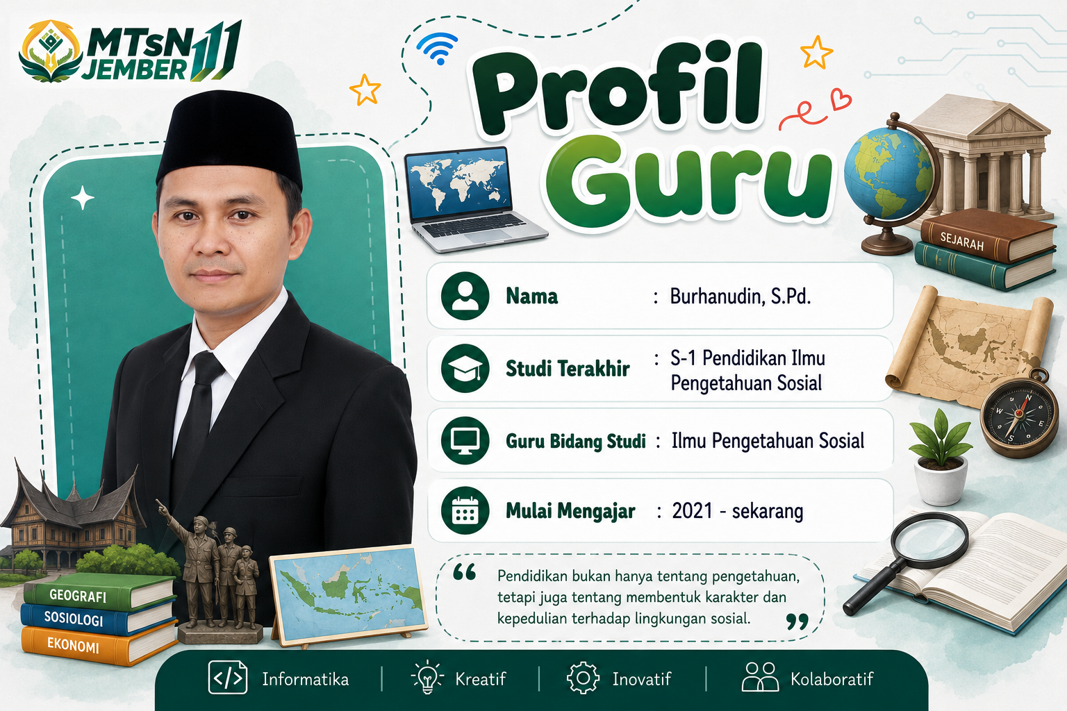 Profil Guru 02 MTsN 11 Jember